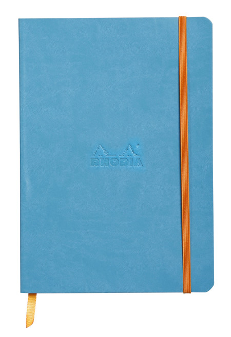 Rhodia Softcover Notebook - A5 - Turquoise - Dotted